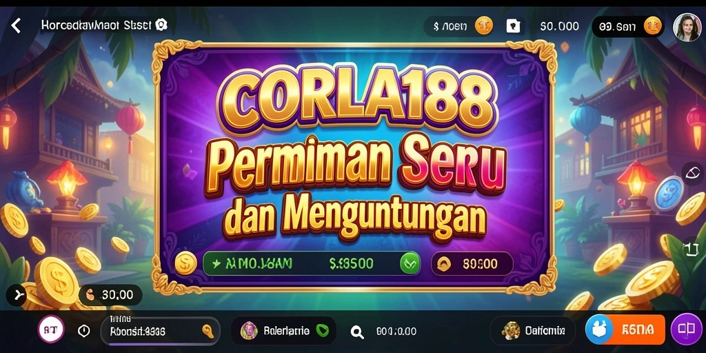 Tampilan gameplay seru dari mesin slot CORLA188 yang menarik.