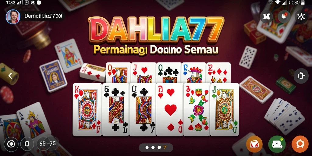 Tampilan gameplay seru dalam permainan Domino.