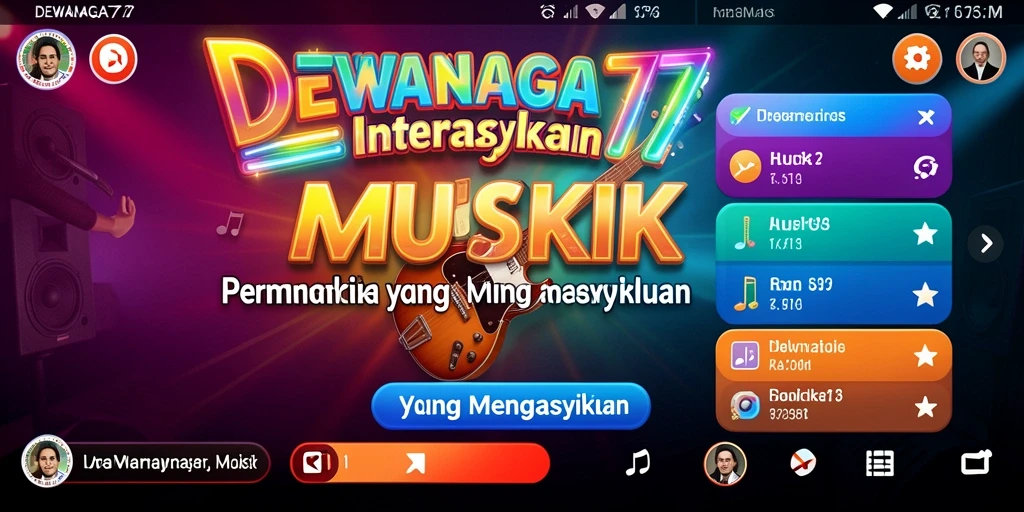 Tampilan gameplay DEWANAGA77 yang menarik dan interaktif.