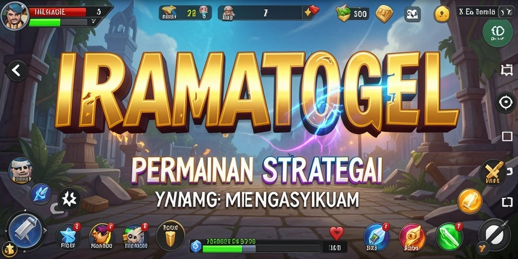 Tampilan menawan gameplay strategi IRAMATOGEL.
