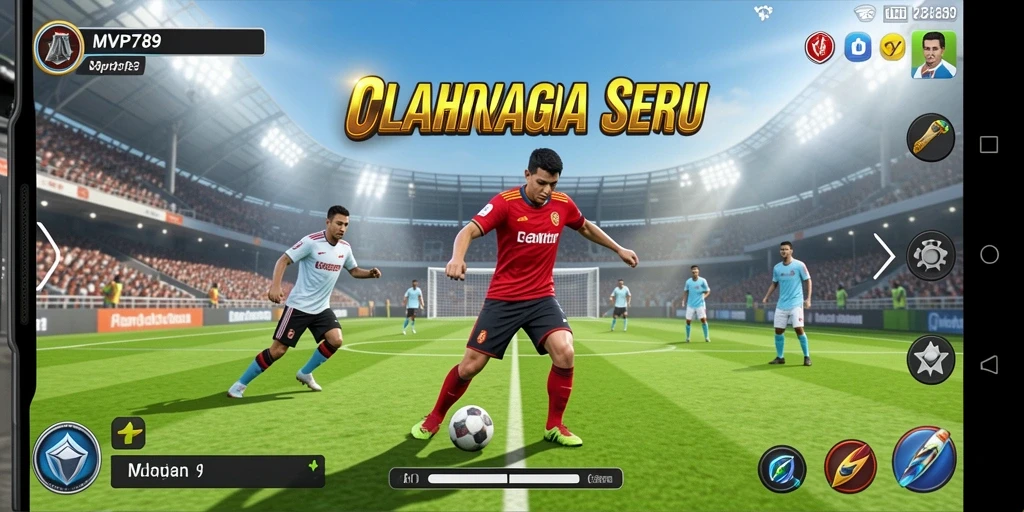 Tangkapan layar utama MVP789 menampilkan aksi seru dalam permainan olahraga.