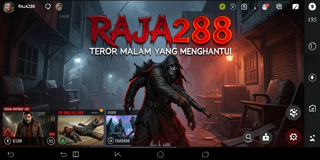Gameplay menyeramkan penuh teror dalam RAJA288.