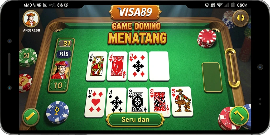 Tampilan gameplay utama <strong>VISA89</strong> yang penuh strategi dan seru.